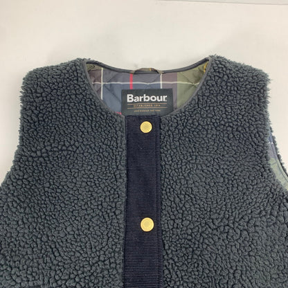 【中古品】【レディース】 BARBOUR バブアー 242LL10016 DULSIE LINER ダルシーボア ライナー ベスト ボアベスト (WOMANS:L) 168-260812-mh-01-fuzh サイズ：8 カラー：ブラック 万代Net店