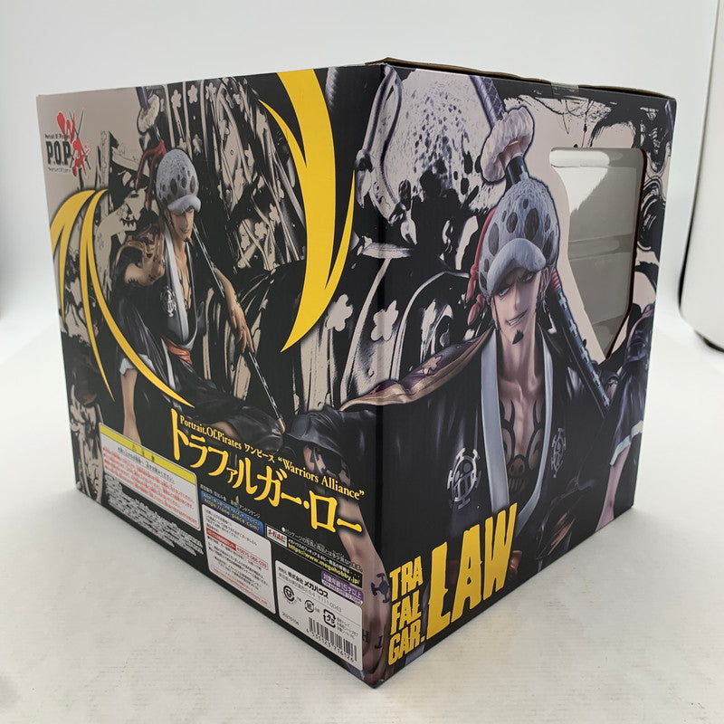 【中古品】 未開封 P.O.P “Warriors Alliance” トラファルガー・ロー フィギュア ワンピース ※外箱日焼けによる変色・箱傷みあり 047-260909-io-33-fuzh 万代Net店