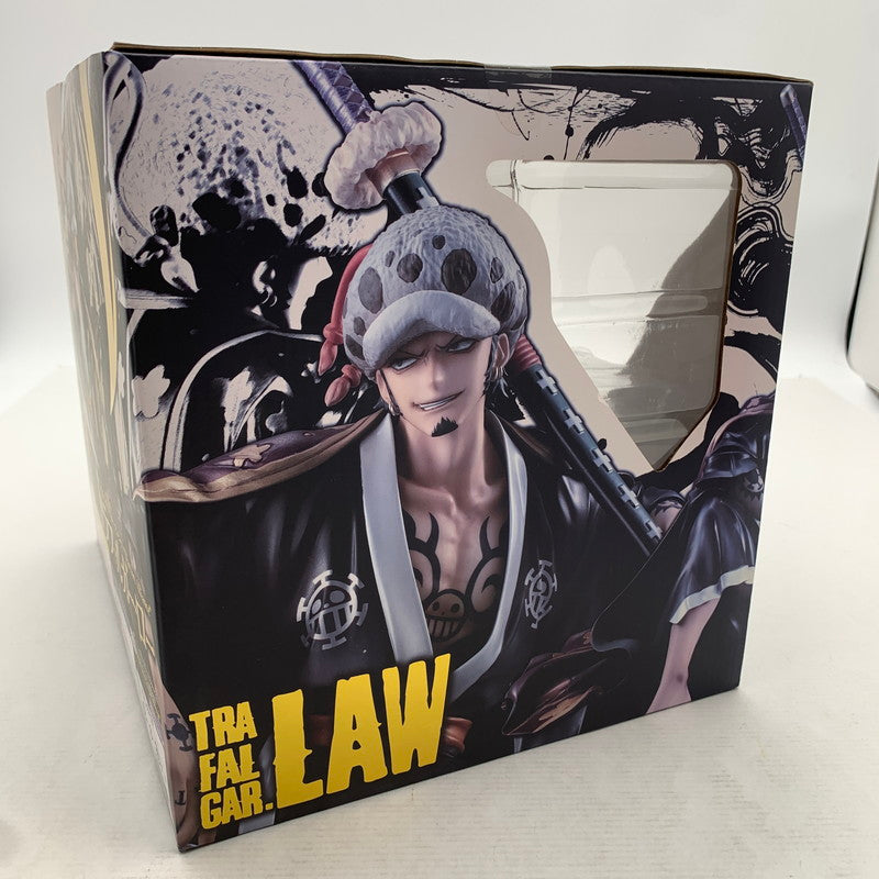 【中古品】 未開封 P.O.P “Warriors Alliance” トラファルガー・ロー フィギュア ワンピース ※外箱日焼けによる変色・箱傷みあり 047-260909-io-33-fuzh 万代Net店