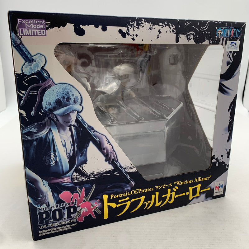 【中古品】 未開封 P.O.P “Warriors Alliance” トラファルガー・ロー フィギュア ワンピース ※外箱日焼けによる変色・箱傷みあり 047-260909-io-33-fuzh 万代Net店