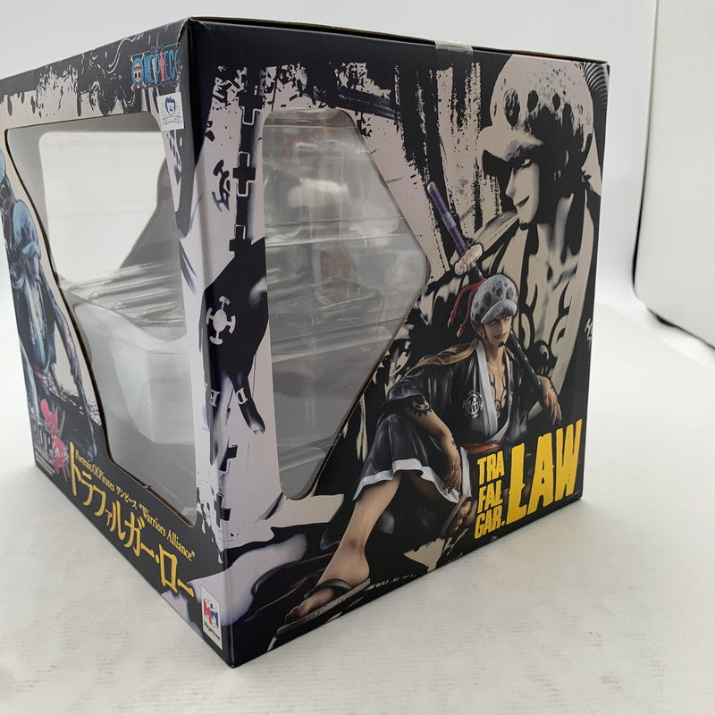 【中古品】 未開封 P.O.P “Warriors Alliance” トラファルガー・ロー フィギュア ワンピース ※外箱日焼けによる変色・箱傷みあり 047-260909-io-33-fuzh 万代Net店
