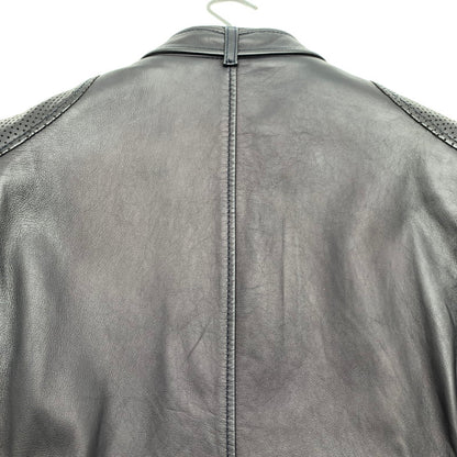 【中古品】【メンズ】 DSQUARED2 ディースクエアード S74AM0372 SINGLE RIDERS JACKET シングル ライダースジャケット BLACK SIZE:44 ガーメント.ハンガー付属 13AW 141-260814-io-14-fuzh カラー：ブラック 万代Net店