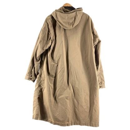 【中古品】【メンズ】 COMOLI コモリ K01-04005 17SS HOODED COAT フーディー コート BEIGE SIZE:2 ※一部汚れ有 140-260814-io-08-fuzh カラー：ベージュ 万代Net店