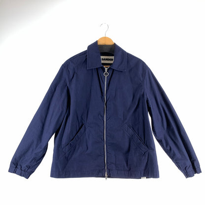 【中古品】【メンズ】 JIL SANDER ジルサンダー JPUU420815 ZIP UP JACKET ジップアップジャケット NAVY SIZE:46 141-260814-io-01-fuzh カラー：ネイビー 万代Net店