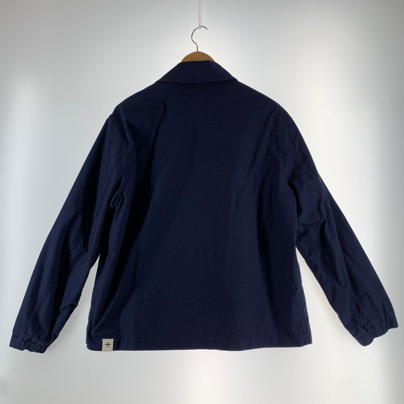 【中古品】【メンズ】 JIL SANDER ジルサンダー JPUU420815 ZIP UP JACKET ジップアップジャケット NAVY SIZE:46 141-260814-io-01-fuzh カラー：ネイビー 万代Net店