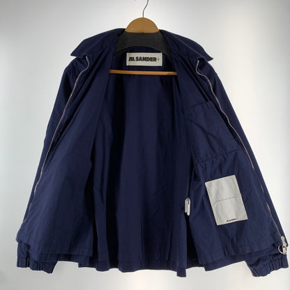 【中古品】【メンズ】 JIL SANDER ジルサンダー JPUU420815 ZIP UP JACKET ジップアップジャケット NAVY SIZE:46 141-260814-io-01-fuzh カラー：ネイビー 万代Net店