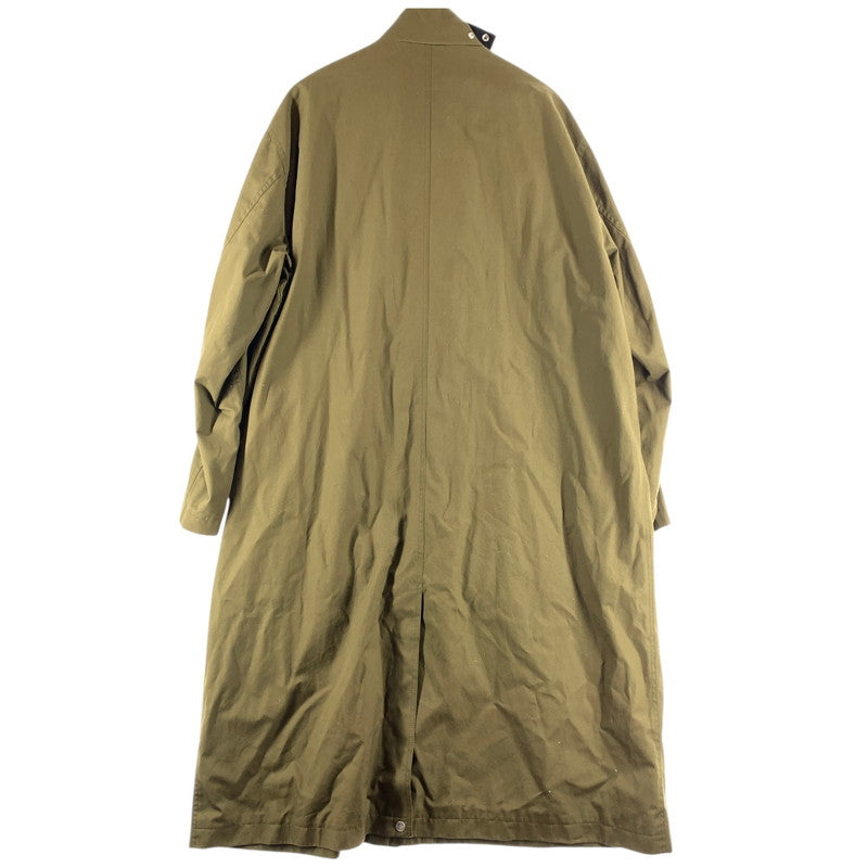 【中古品】【メンズ】 JIL SANDER ジルサンダー J21AA0030 膝丈コート ロングコート KHAKI SIZE:50 ※汚れ・シワあり 141-260814-io-09-fuzh カラー：カーキ 万代Net店