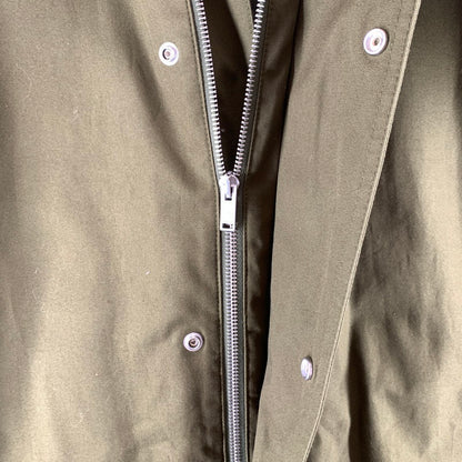 【中古品】【メンズ】 JIL SANDER ジルサンダー J21AA0030 膝丈コート ロングコート KHAKI SIZE:50 ※汚れ・シワあり 141-260814-io-09-fuzh カラー：カーキ 万代Net店