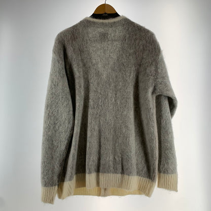 【中古品】【メンズ】 NEEDLES ニードルス J0365 PAPILION MOHAIR CARDIGAN パピリオン モヘア カーディガン WHITE SIZE:L 140-260814-io-06-fuzh カラー：ホワイト 万代Net店