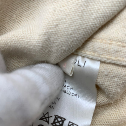 【中古品】【メンズ】 COMOLI コモリ Z01-01025 シルクネプ 1938 ジャケット CREAM SIZE:4 ※汚れ有 140-260814-io-07-fuzh カラー：クリーム 万代Net店