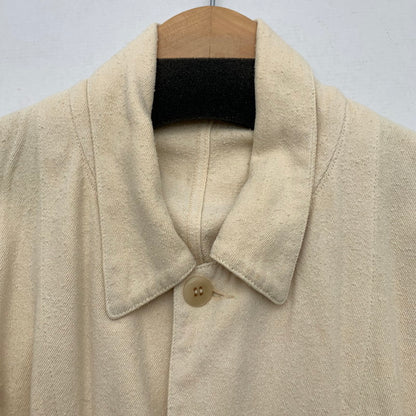 【中古品】【メンズ】 COMOLI コモリ Z01-01025 シルクネプ 1938 ジャケット CREAM SIZE:4 ※汚れ有 140-260814-io-07-fuzh カラー：クリーム 万代Net店