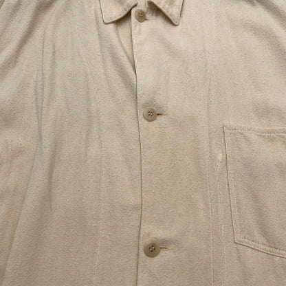 【中古品】【メンズ】 COMOLI コモリ Z01-01025 シルクネプ 1938 ジャケット CREAM SIZE:4 ※汚れ有 140-260814-io-07-fuzh カラー：クリーム 万代Net店