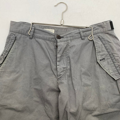 【中古品】【メンズ】 DRIES VAN NOTEN PANTS ドリス・ヴァン・ノッテン パンツ 長ズボン ズボン GRAY SIZE:46 ※黄ばみ・色褪せ・使用感有 152-260814-io-11-fuzh カラー：グレー 万代Net店