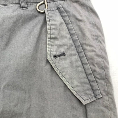 【中古品】【メンズ】 DRIES VAN NOTEN PANTS ドリス・ヴァン・ノッテン パンツ 長ズボン ズボン GRAY SIZE:46 ※黄ばみ・色褪せ・使用感有 152-260814-io-11-fuzh カラー：グレー 万代Net店