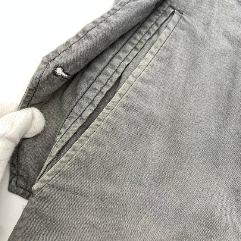 【中古品】【メンズ】 DRIES VAN NOTEN PANTS ドリス・ヴァン・ノッテン パンツ 長ズボン ズボン GRAY SIZE:46 ※黄ばみ・色褪せ・使用感有 152-260814-io-11-fuzh カラー：グレー 万代Net店