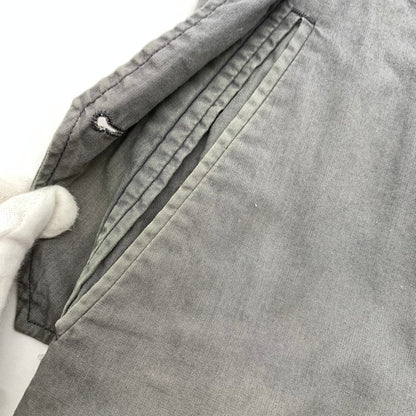 【中古品】【メンズ】 DRIES VAN NOTEN PANTS ドリス・ヴァン・ノッテン パンツ 長ズボン ズボン GRAY SIZE:46 ※黄ばみ・色褪せ・使用感有 152-260814-io-11-fuzh カラー：グレー 万代Net店