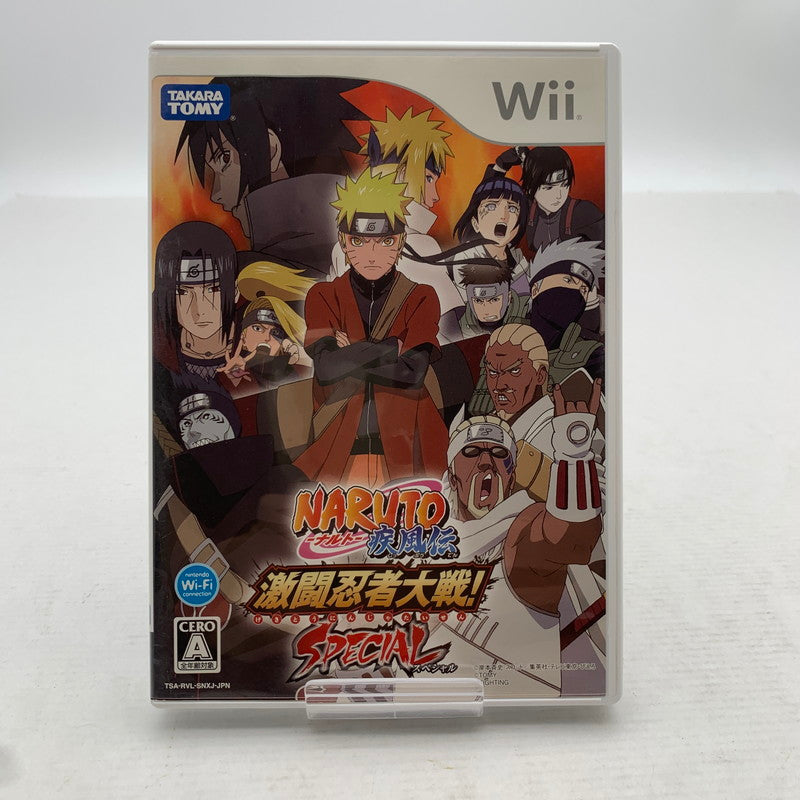 【中古品】 Wii ウィー NARUTO－ナルト－ 疾風伝 激闘忍者大戦SPECIAL ゲームソフト ソフト [CERO区分_A / 全年齢対象商品] 028-260821-ny-13-fuzh 万代Net店