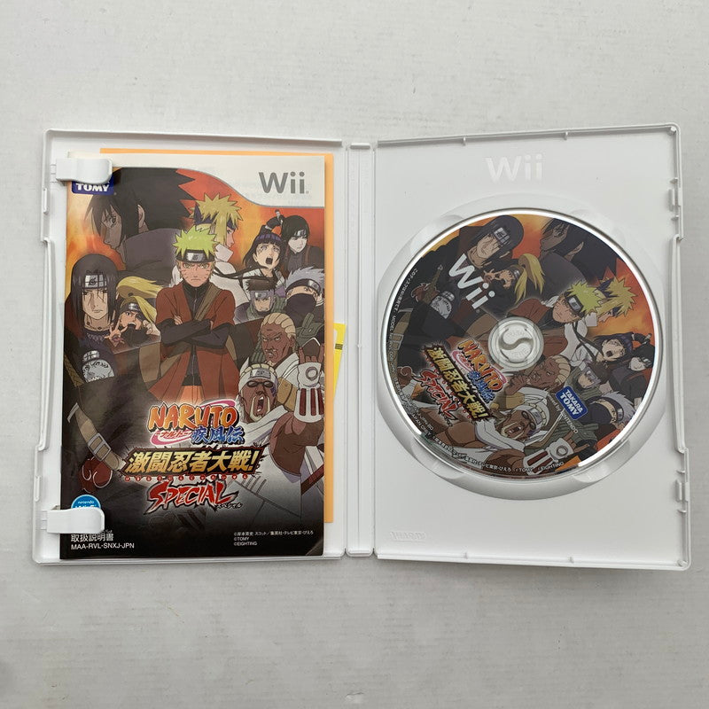 【中古品】 Wii ウィー NARUTO－ナルト－ 疾風伝 激闘忍者大戦SPECIAL ゲームソフト ソフト [CERO区分_A / 全年齢対象商品] 028-260821-ny-13-fuzh 万代Net店