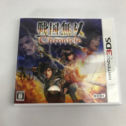 【中古品】 Nintendo 3DS 戦国無双 Chronicle レトロゲーム ゲームソフト 動作確認済 ※汚れあり [CERO区分_B / 12歳以上対象] 030-260816-io-35-fuzh 万代Net店