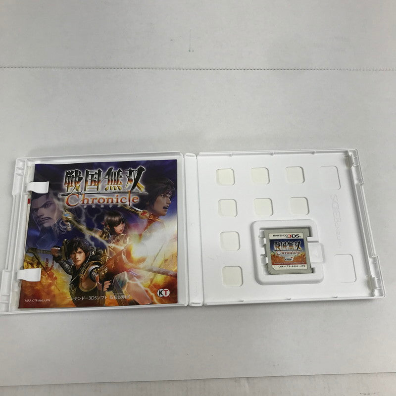 【中古品】 Nintendo 3DS 戦国無双 Chronicle レトロゲーム ゲームソフト 動作確認済 ※汚れあり [CERO区分_B / 12歳以上対象] 030-260816-io-35-fuzh 万代Net店