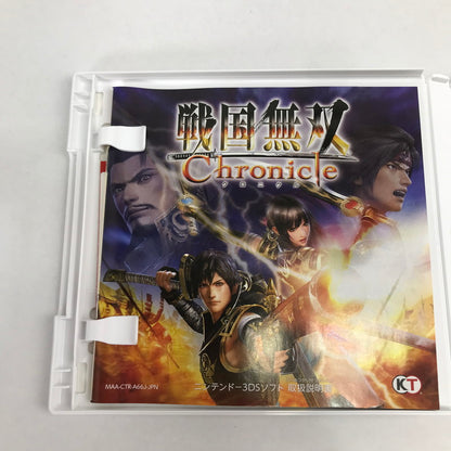 【中古品】 Nintendo 3DS 戦国無双 Chronicle レトロゲーム ゲームソフト 動作確認済 ※汚れあり [CERO区分_B / 12歳以上対象] 030-260816-io-35-fuzh 万代Net店