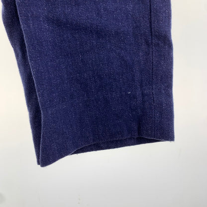 【中古品】【メンズ】 COMOLI コモリ T01-03018 バックストラップパンツ ズボン ボトムス BLUE 21SS SIZE:2 151-260813-mh-35-fuzh サイズ：2 カラー：ブルー 万代Net店