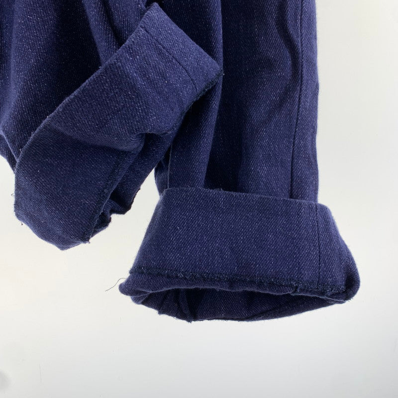 【中古品】【メンズ】 COMOLI コモリ T01-03018 バックストラップパンツ ズボン ボトムス BLUE 21SS SIZE:2 151-260813-mh-35-fuzh サイズ：2 カラー：ブルー 万代Net店