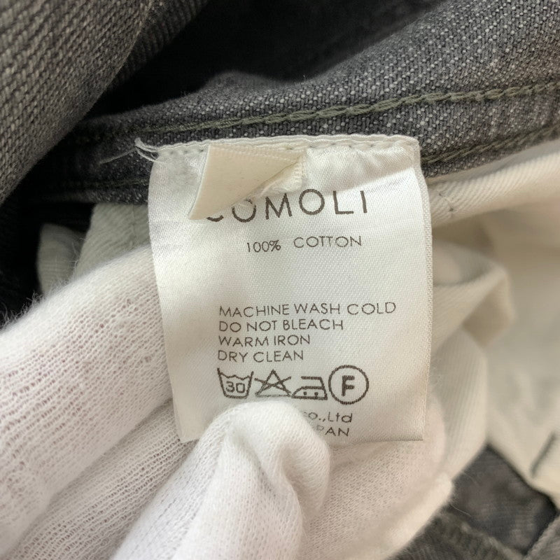 【中古品】【メンズ】 COMOLI コモリ 15F-03004 DENIM PANTS デニムパンツ ジーンズ ジーパン デニム ボトムス BLACK SIZE:3 151-260813-mh-34-fuzh サイズ：3 カラー：ブラック 万代Net店