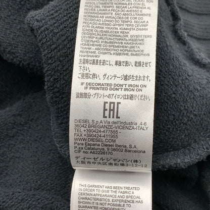 【中古品】【メンズ】 DIESEL ディーゼル ZIP UP PARKA ジップアップパーカー 141-260815-gm-42-fuzh サイズ：XL カラー：ブラック 万代Net店