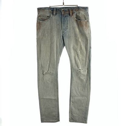 【中古品】【メンズ】 DIESEL ディーゼル THAVAR SLIM SKINNY DENIM PANT スキニーデニムパンツ ジーンズ ボトムス 152-260815-gm-63-fuzh サイズ：30×30 カラー：ライトブルー 万代Net店