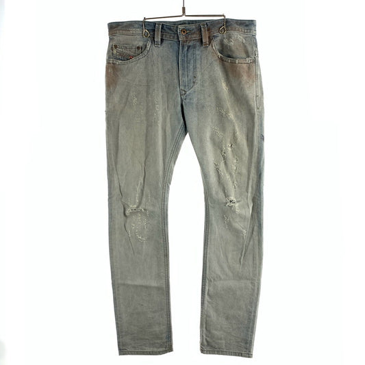 【中古品】【メンズ】 DIESEL ディーゼル THAVAR SLIM SKINNY DENIM PANT スキニーデニムパンツ ジーンズ ボトムス 152-260815-gm-63-fuzh サイズ：30×30 カラー：ライトブルー 万代Net店
