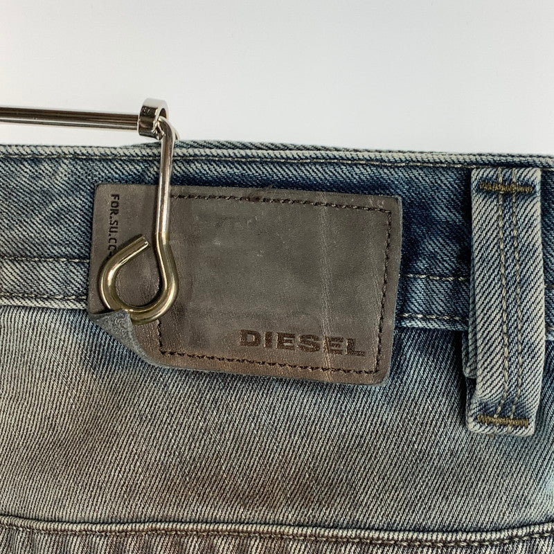 【中古品】【メンズ】 DIESEL ディーゼル THAVAR SLIM SKINNY DENIM PANT スキニーデニムパンツ ジーンズ ボトムス 152-260815-gm-63-fuzh サイズ：30×30 カラー：ライトブルー 万代Net店
