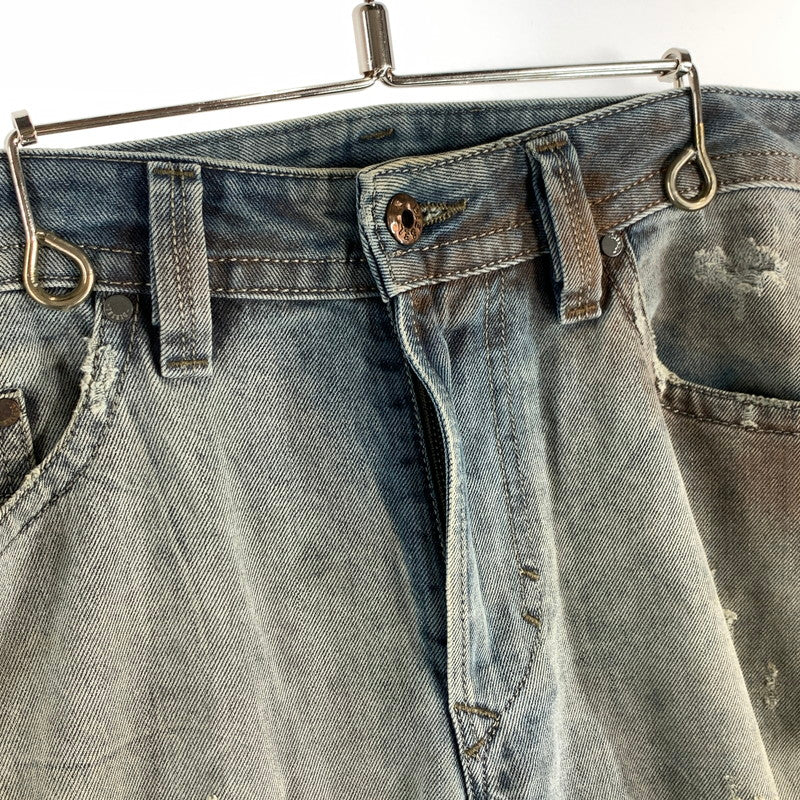 【中古品】【メンズ】 DIESEL ディーゼル THAVAR SLIM SKINNY DENIM PANT スキニーデニムパンツ ジーンズ ボトムス 152-260815-gm-63-fuzh サイズ：30×30 カラー：ライトブルー 万代Net店