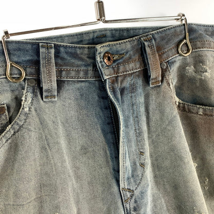 【中古品】【メンズ】 DIESEL ディーゼル THAVAR SLIM SKINNY DENIM PANT スキニーデニムパンツ ジーンズ ボトムス 152-260815-gm-63-fuzh サイズ：30×30 カラー：ライトブルー 万代Net店