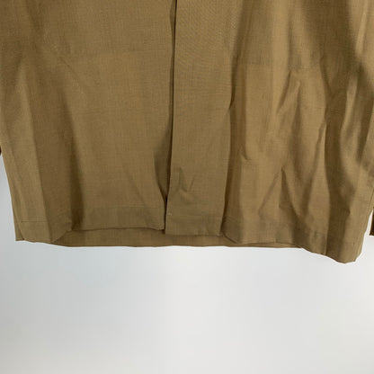 【中古品】【メンズ】 AURALEE オーラリー A95B01WT SILK TROPICAL SHIRTS JACKET シャツ ブルゾン 長袖 ジャケット アウター 古着 140-260813-mh-15-fuzh サイズ：3 カラー：ブラウン 万代Net店