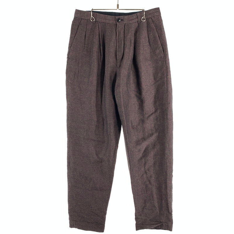 【中古品】【メンズ】 DRIES VAN NOTEN ドリスヴァンノッテン PANTS パンツ ボトムス ブランド 古着 152-260815-gm-62-fuzh サイズ：46 カラー：パープル 万代Net店
