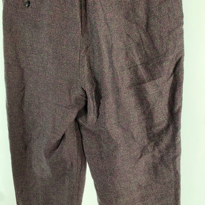 【中古品】【メンズ】 DRIES VAN NOTEN ドリスヴァンノッテン PANTS パンツ ボトムス ブランド 古着 152-260815-gm-62-fuzh サイズ：46 カラー：パープル 万代Net店