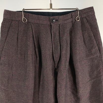 【中古品】【メンズ】 DRIES VAN NOTEN ドリスヴァンノッテン PANTS パンツ ボトムス ブランド 古着 152-260815-gm-62-fuzh サイズ：46 カラー：パープル 万代Net店
