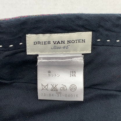 【中古品】【メンズ】 DRIES VAN NOTEN ドリスヴァンノッテン PANTS パンツ ボトムス ブランド 古着 152-260815-gm-62-fuzh サイズ：46 カラー：パープル 万代Net店