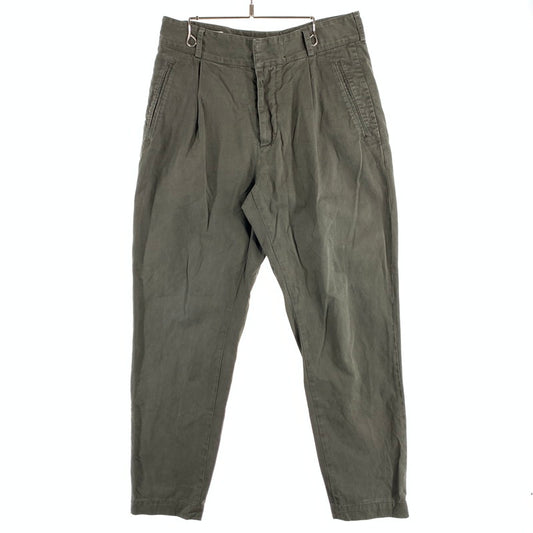 【中古品】【メンズ】 DRIES VAN NOTEN ドリスヴァンノッテン PANTS パンツ ボトムス ブランド 古着 152-260815-gm-61-fuzh サイズ：46 カラー：カーキ 万代Net店