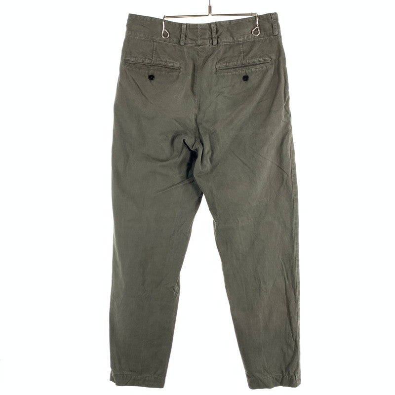 【中古品】【メンズ】 DRIES VAN NOTEN ドリスヴァンノッテン PANTS パンツ ボトムス ブランド 古着 152-260815-gm-61-fuzh サイズ：46 カラー：カーキ 万代Net店