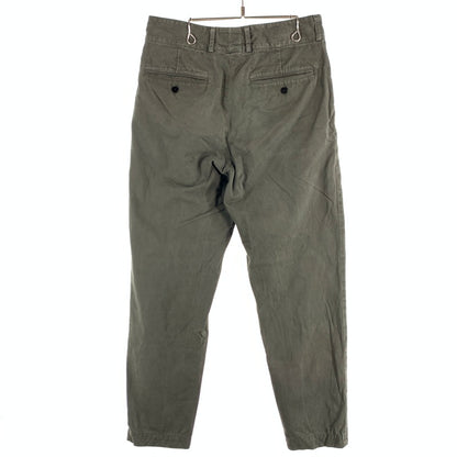 【中古品】【メンズ】 DRIES VAN NOTEN ドリスヴァンノッテン PANTS パンツ ボトムス ブランド 古着 152-260815-gm-61-fuzh サイズ：46 カラー：カーキ 万代Net店