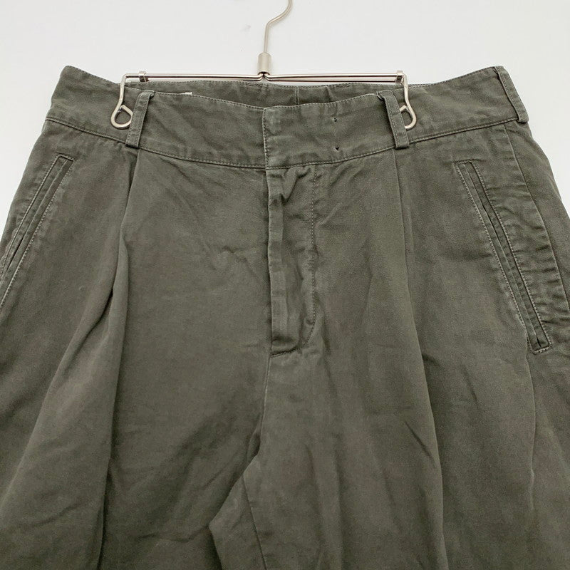 【中古品】【メンズ】 DRIES VAN NOTEN ドリスヴァンノッテン PANTS パンツ ボトムス ブランド 古着 152-260815-gm-61-fuzh サイズ：46 カラー：カーキ 万代Net店