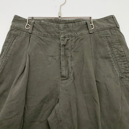 【中古品】【メンズ】 DRIES VAN NOTEN ドリスヴァンノッテン PANTS パンツ ボトムス ブランド 古着 152-260815-gm-61-fuzh サイズ：46 カラー：カーキ 万代Net店