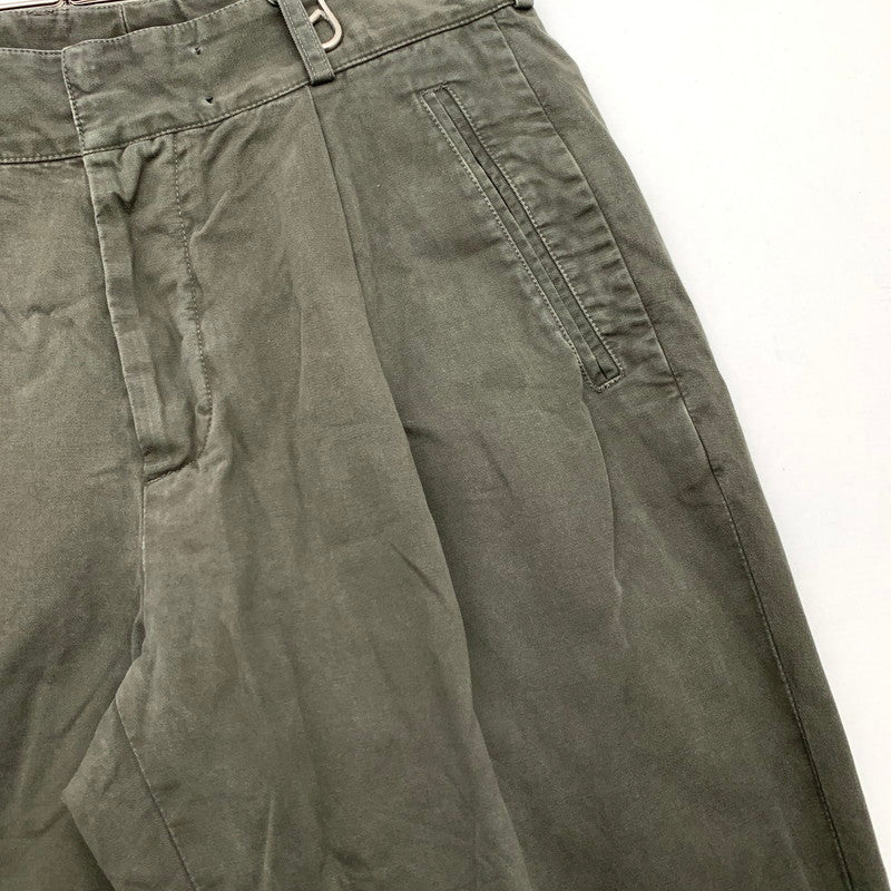 【中古品】【メンズ】 DRIES VAN NOTEN ドリスヴァンノッテン PANTS パンツ ボトムス ブランド 古着 152-260815-gm-61-fuzh サイズ：46 カラー：カーキ 万代Net店