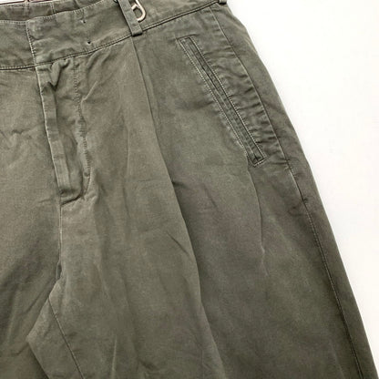 【中古品】【メンズ】 DRIES VAN NOTEN ドリスヴァンノッテン PANTS パンツ ボトムス ブランド 古着 152-260815-gm-61-fuzh サイズ：46 カラー：カーキ 万代Net店