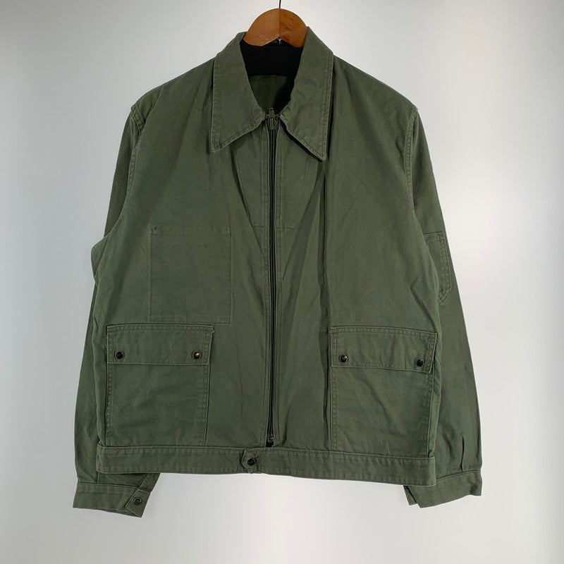 【中古品】【メンズ】 ADOLPHE LAFONT アドルフ ラフォン FRENCH WORK JACKET ワーク ジャケット コート アウター 古着 145-260813-mh-01-fuzh サイズ：52 カラー：カーキ 万代Net店
