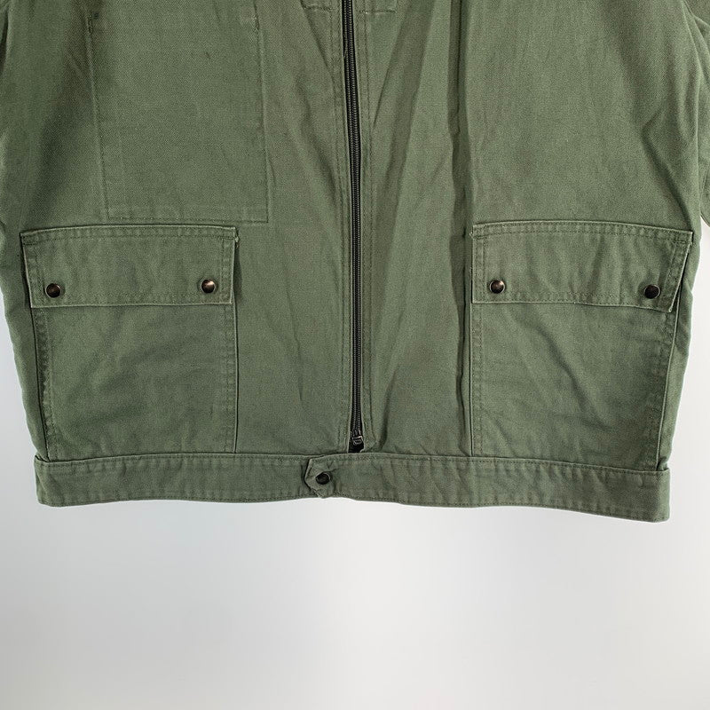 【中古品】【メンズ】 ADOLPHE LAFONT アドルフ ラフォン FRENCH WORK JACKET ワーク ジャケット コート アウター 古着 145-260813-mh-01-fuzh サイズ：52 カラー：カーキ 万代Net店