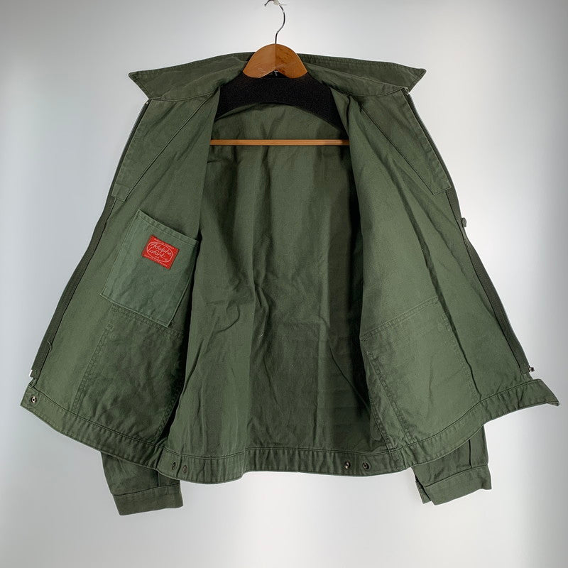 【中古品】【メンズ】 ADOLPHE LAFONT アドルフ ラフォン FRENCH WORK JACKET ワーク ジャケット コート アウター 古着 145-260813-mh-01-fuzh サイズ：52 カラー：カーキ 万代Net店