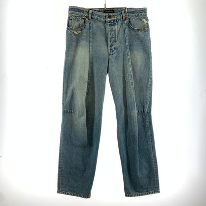 【中古品】【メンズ】 BALENCIAGA バレンシアガ JP57 2022 01305 DENIM PANTS デニムパンツ ズボン ジーンズ ジーパン ボトムス ライトブルー SIZE:32 ※裾汚れ有 152-260813-mh-31-fuzh サイズ：32 カラー：ライトブルー 万代Net店